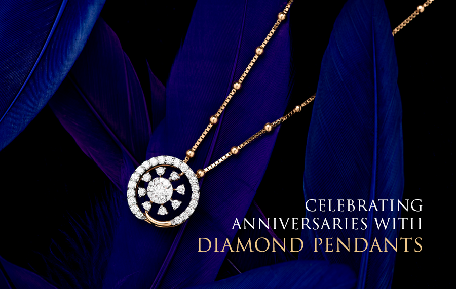 Celebrating anniversaries with diamond pendants 